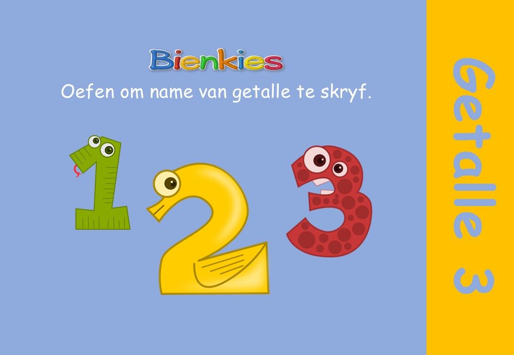 Numbers - Book 3 - Afrikaans - Thumbnail